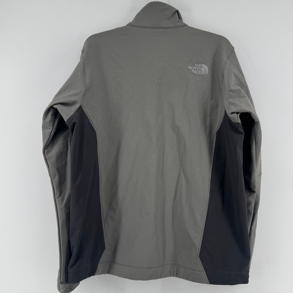 The‎ North Face Apex Pneumatic Men's Softshell Jacket Gray Black Size Large - Picture 2 of 8